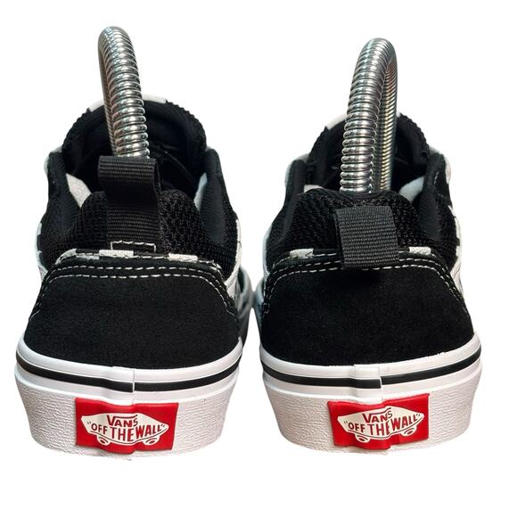 NIB Vans Filmore Checkerboard Casual Shoes, Black Youth Size 3 / Womens 5 Skater - Picture 3 of 15